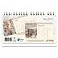 Comello Bureau kalender - 2025 - Anton Pieck - Het veerhuis - 21x14cm