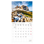 Comello Kalender - 2025 - Alpen - 30x30cm