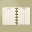 Paperclip Agenda - 2025 - Belle Ville - Botanical - Flexi cover - AGE.BV.2502-1