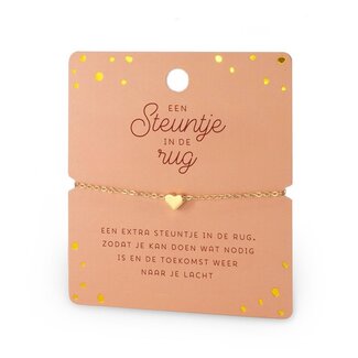 Miko Armband - Hartje - Steuntje in de rug