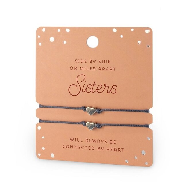 Miko Armbandjes - Hartje - Sisters