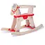 BigJigs Hobbelpaard - Retro - Hout