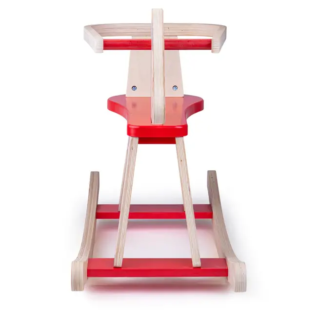 BigJigs Hobbelpaard - Retro - Hout