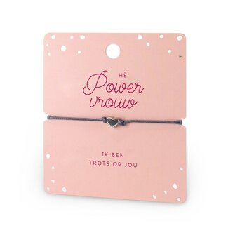Miko Armband - Hartje - Powervrouw