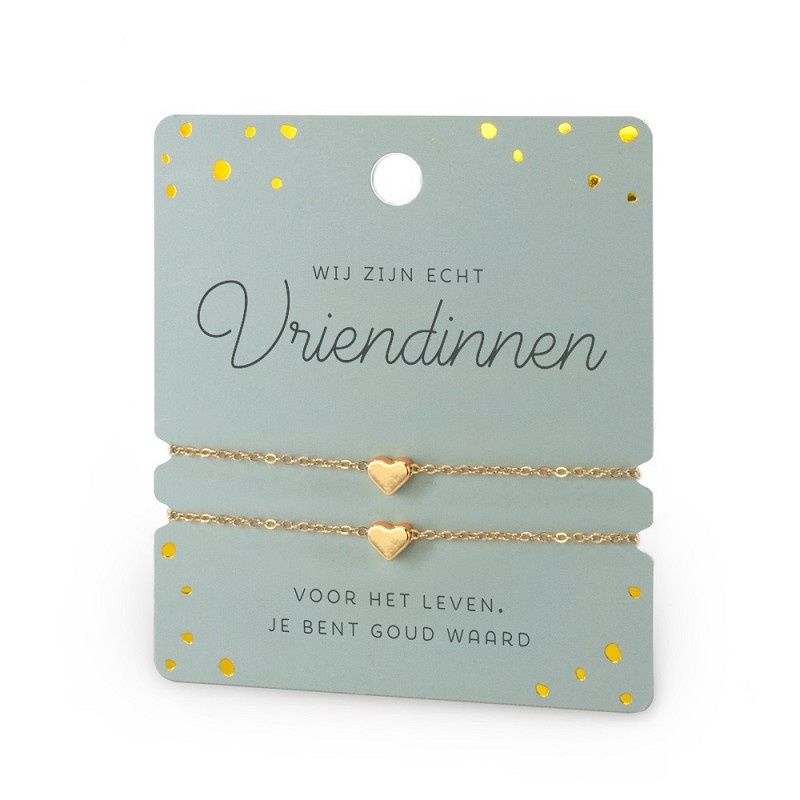 Armbandjes - Hartje - Vriendinnen