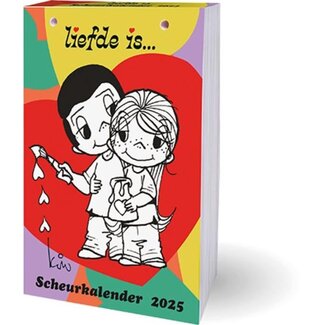 Interstat Scheurkalender - 2025 - Liefde is - 13x18cm