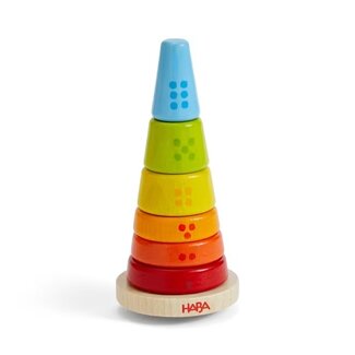 Haba Stapeltoren - Kakelbont