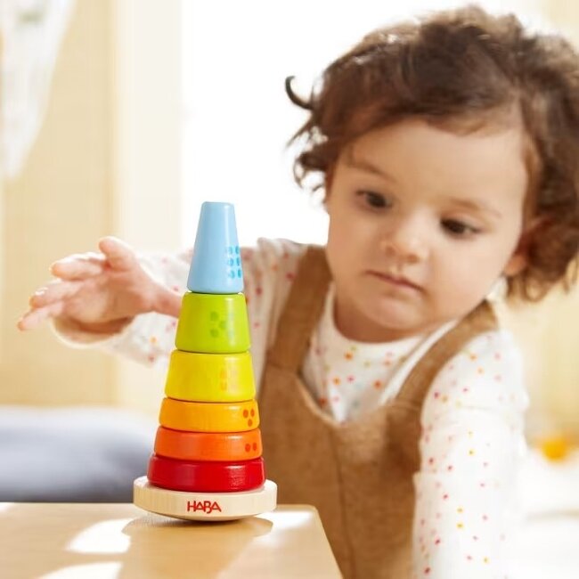 Haba Stapeltoren - Kakelbont