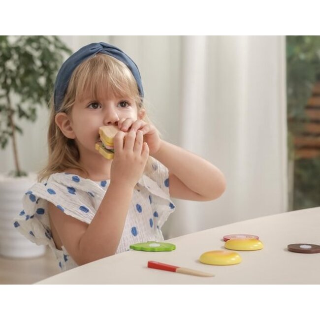 Speelgoedeten - Hamburger & sandwich