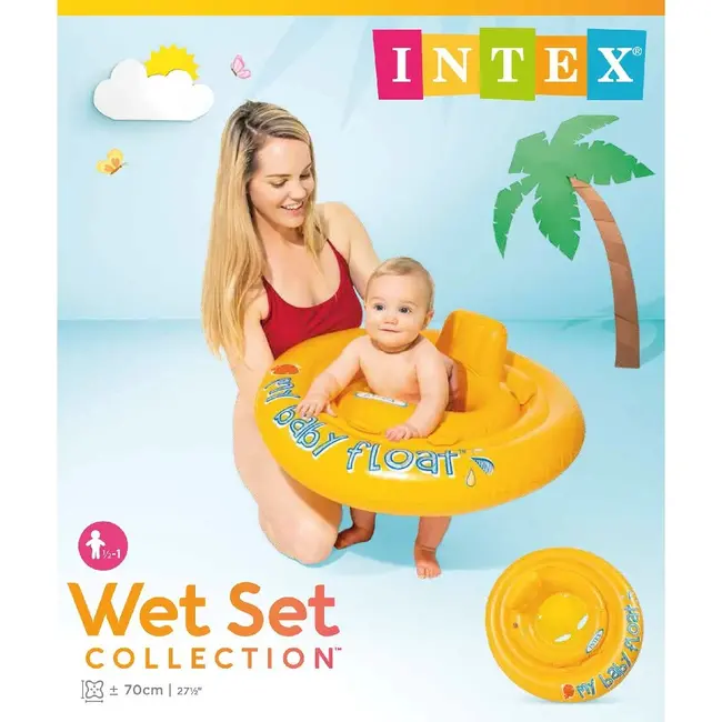 Intex Baby zwemring - Babyfloat - 6 tot 12 maanden
