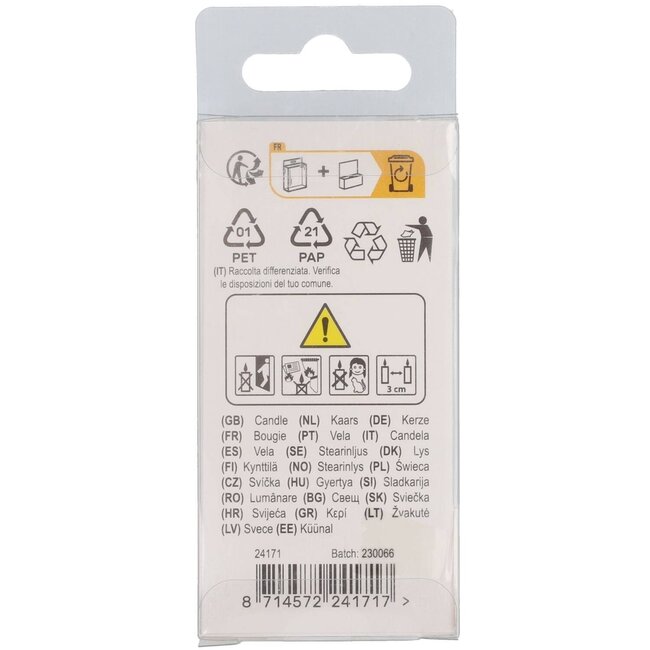 Folat Cijferkaars - Taartkaarsje - 1