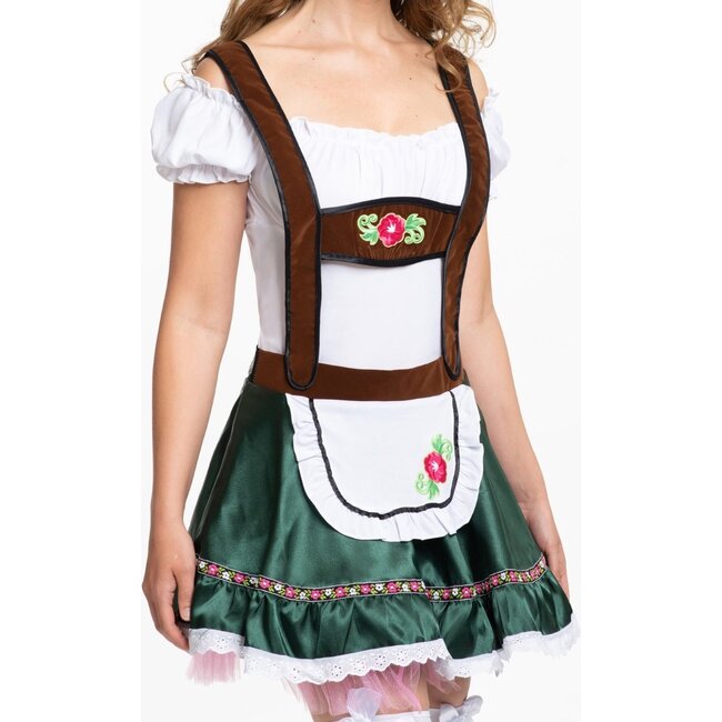 Partychimp Kostuum - Dirndl - Jurk - Tirol - Miss Oktoberfest - L