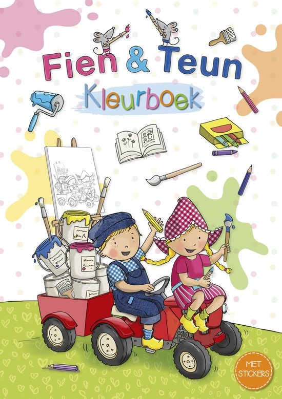 Boek - Kleurboek - Fien & Teun