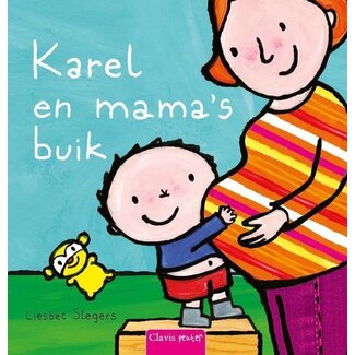 Clavis Boek - Karel en mama's buik - 2+