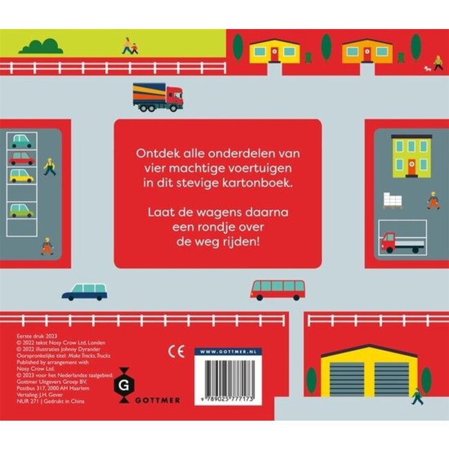 Gottmer Boek - Een rondje met de vrachtwagen - 2+