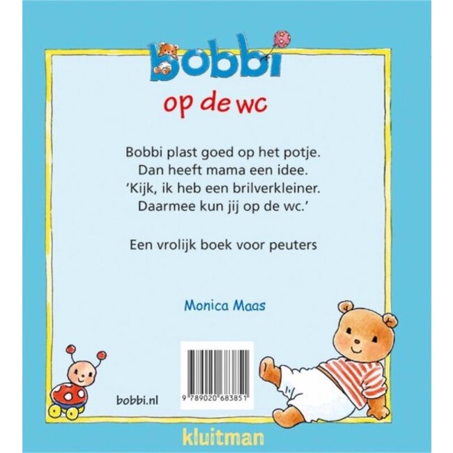 Kluitman Boek - Bobbi op de wc
