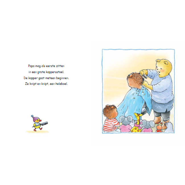 Kluitman Boek - Bobbi naar de kapper