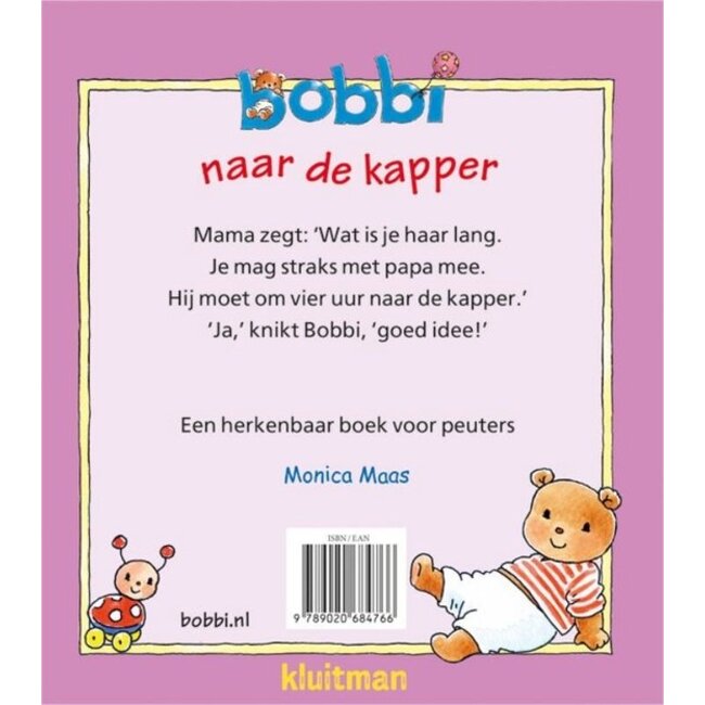 Kluitman Boek - Bobbi naar de kapper