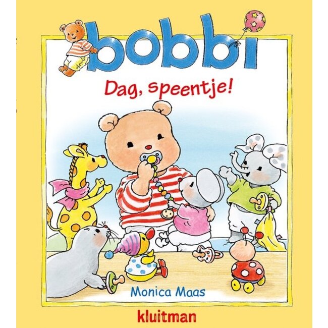 Kluitman Boek - Bobbi - Dag, speentje!