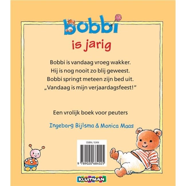 Kluitman Boek - Bobbi is jarig