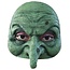 Partychimp Halfmasker - Heks - Groen