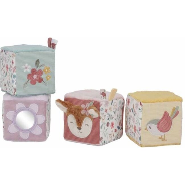 Little Dutch Blokken - Zacht - Fairy garden - Stof - 4dlg.