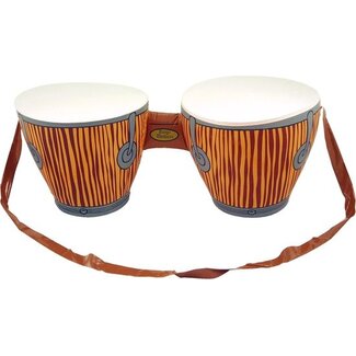 Partychimp Trommels - Bongo - Opblaasbaar - 27x25x62cm