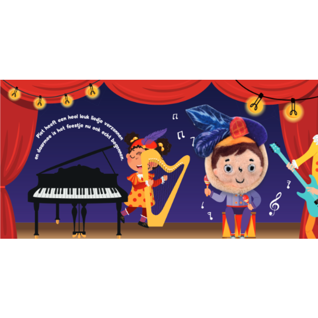 Lantaarn Boek - Vingerpopboek - Het geheim van Piet - Met piep