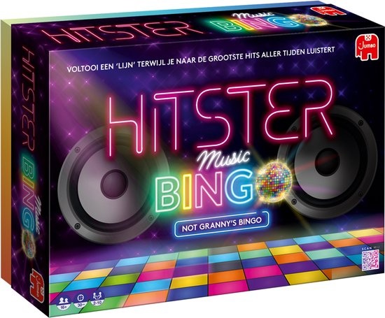 Spel - Hitster - Bingo - Voor 2 tot 10 spelers - 16+