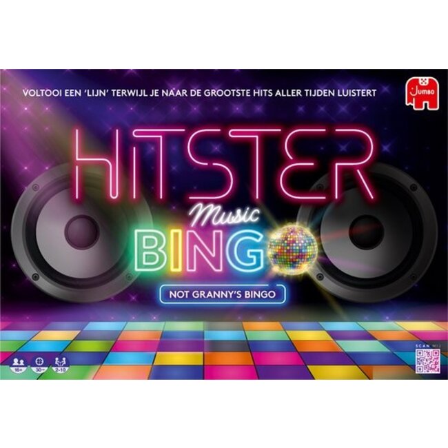Jumbo Spel - Hitster - Bingo - Voor 2 tot 10 spelers - 16+