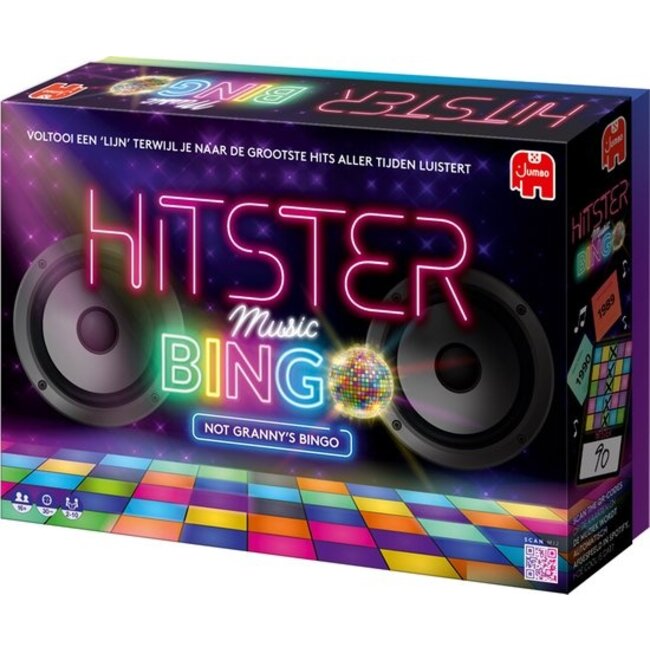 Jumbo Spel - Hitster - Bingo - Voor 2 tot 10 spelers - 16+
