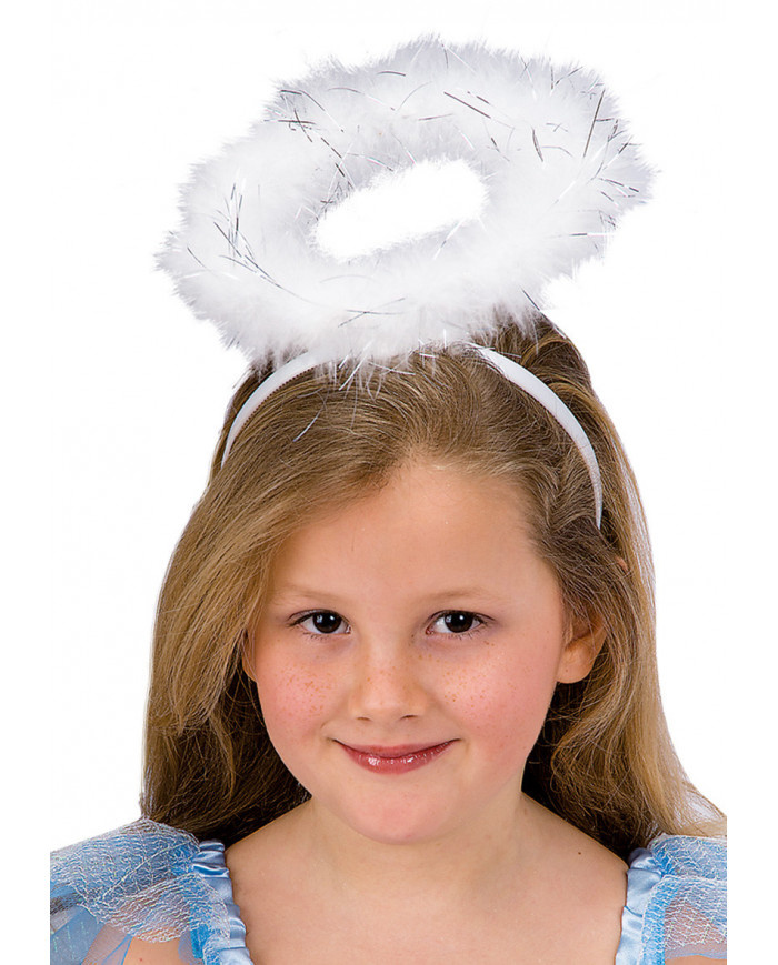 Diadeem - Engel - Halo - Wit / zilver