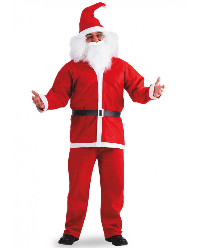 Kostuum - Kerstman - 5dlg. - L/XL