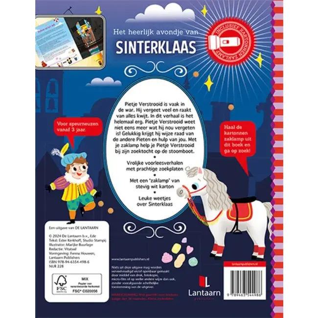 Lantaarn Boek - Speuren - Het heerlijk avondje van Sinterklaas