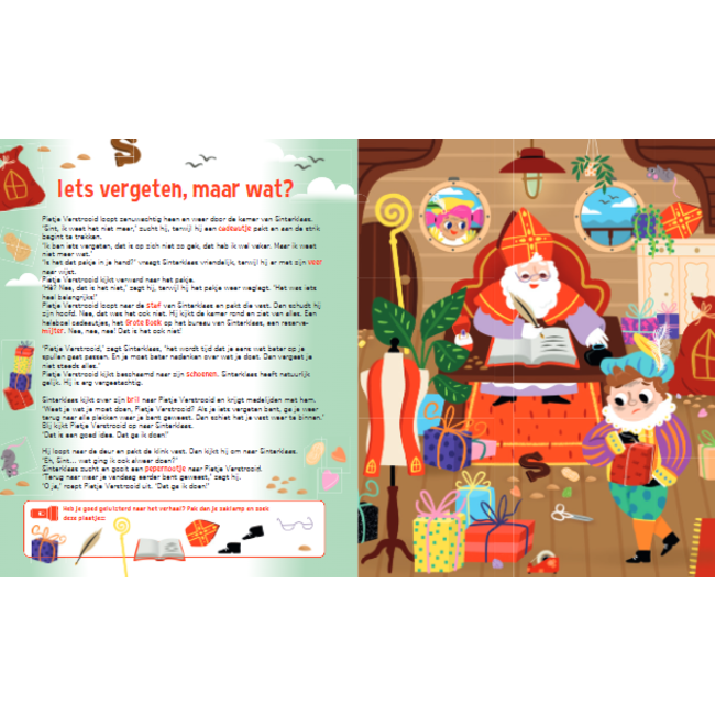 Lantaarn Boek - Speuren - Het heerlijk avondje van Sinterklaas