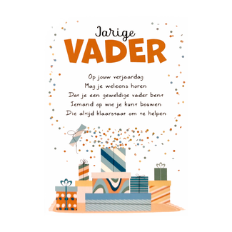 Kaart - Intense - Jarige vader - TE034-D