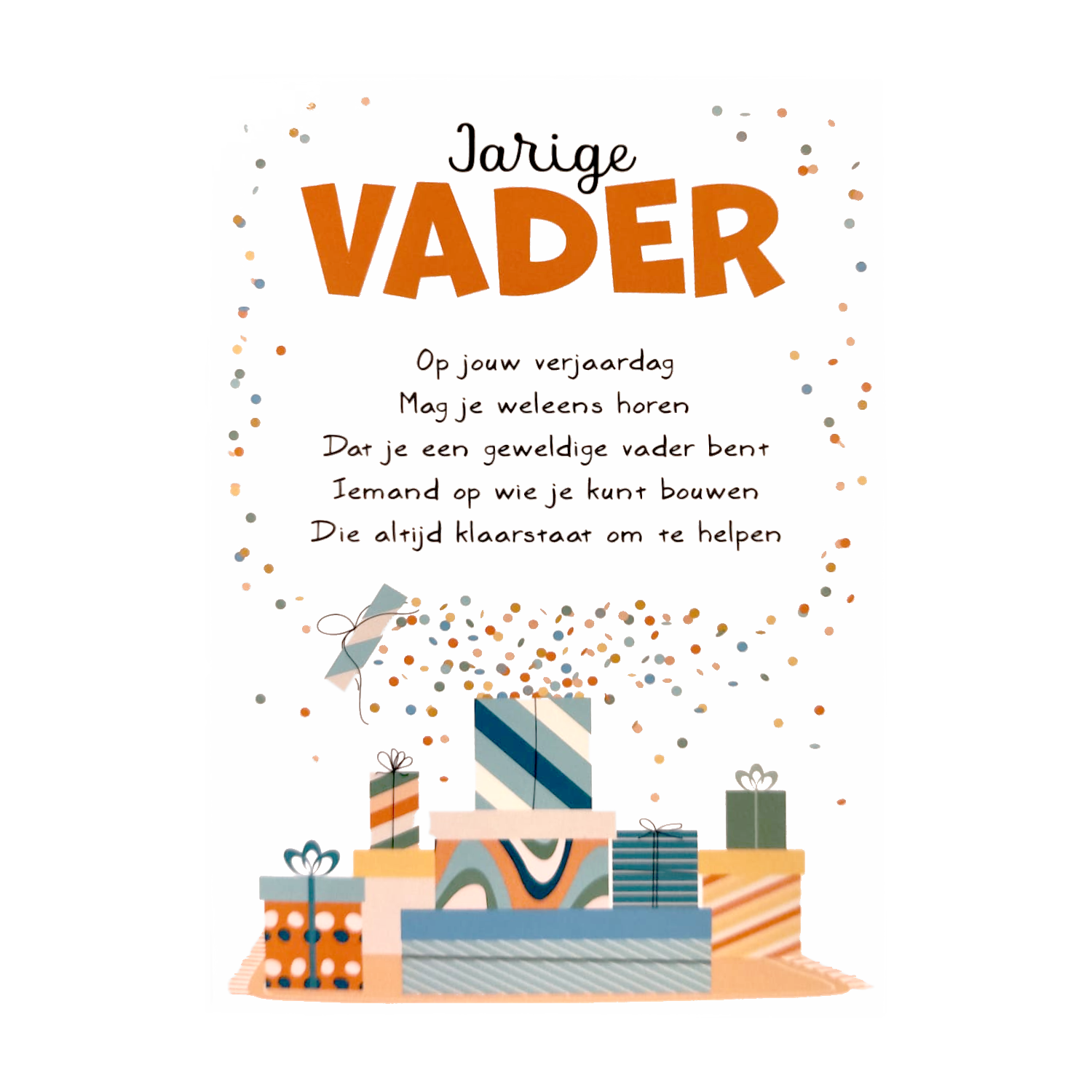 Kaart - Intense - Jarige vader - TE034-D