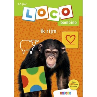 Loco Leerspellen Loco Bambino - Boekje - Ik rijm