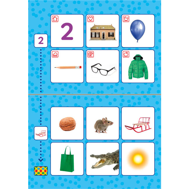 Loco Leerspellen Loco Bambino - Boekje - Ik rijm