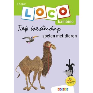 Loco Leerspellen Loco Bambino - Boekje - Fiep Westendorp - Spelen met dieren  - 3-5 jaar