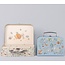 Little Dutch Kofferset - 2-delig - Forest friends - Blauw