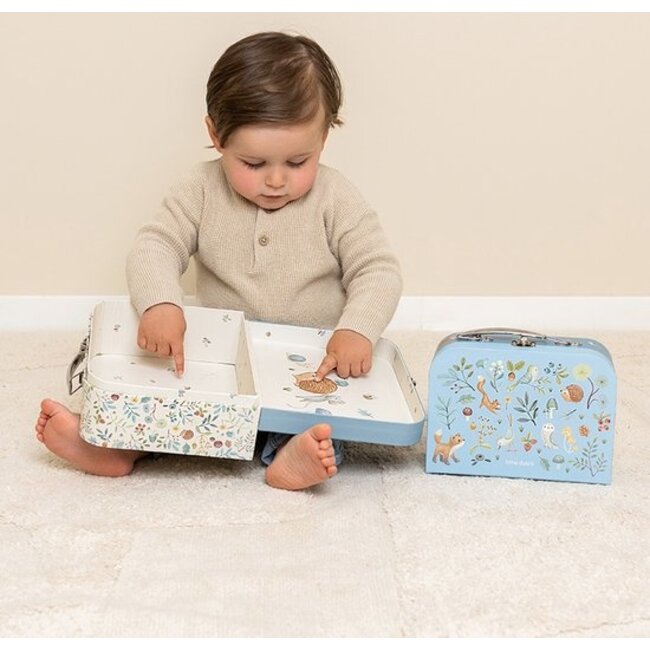 Little Dutch Kofferset - 2-delig - Forest friends - Blauw