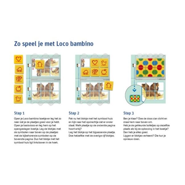 Loco Leerspellen Loco bambino - Pakket - Fiep Westerdorp - 3+