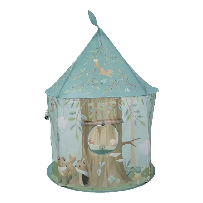 Little Dutch Speeltent - Forest friends - Blauw - 125x105cm - 2+