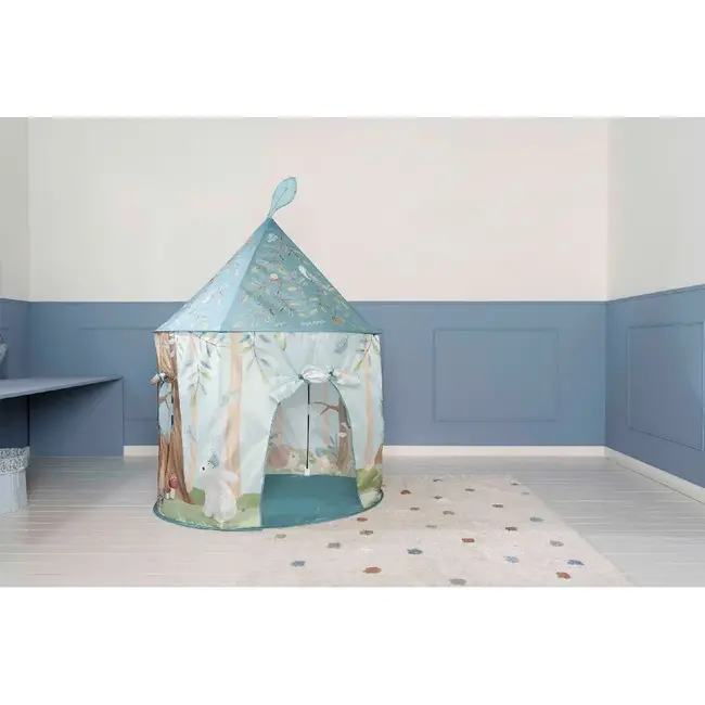 Little Dutch Speeltent - Forest friends - Blauw - 125x105cm - 2+