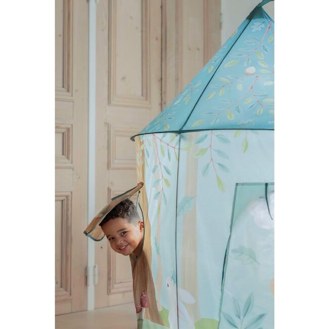 Little Dutch Speeltent - Forest friends - Blauw - 125x105cm - 2+