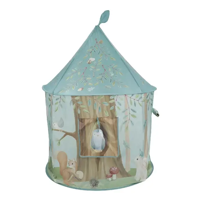 Little Dutch Speeltent - Forest friends - Blauw - 125x105cm - 2+