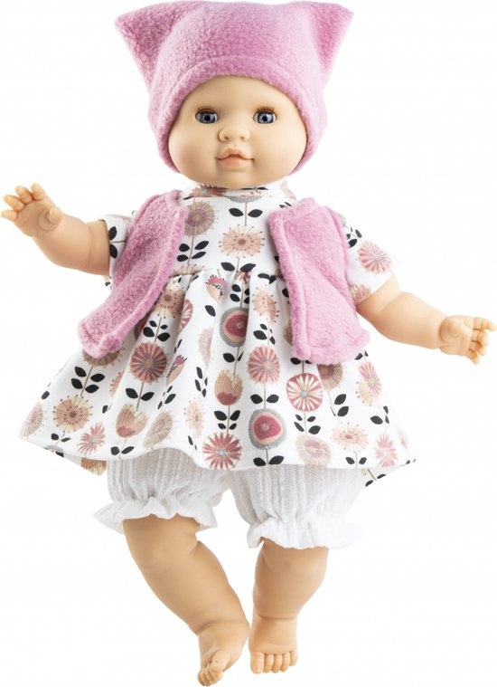 Pop - Manus - Tona - Zacht lijfje & blauwe ogen - 36cm