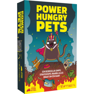 Spel - Kaartspel - Power hungry pets - 7+