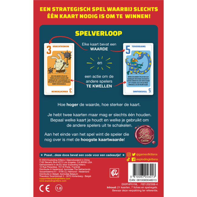 Spel - Kaartspel - Power hungry pets - 7+